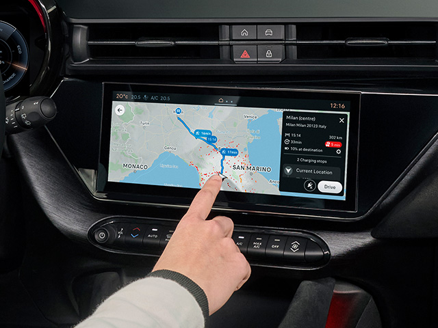 New features for electric driving