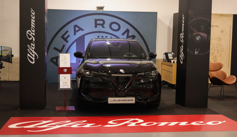 Alfa Romeo exposto no SAHE 2025